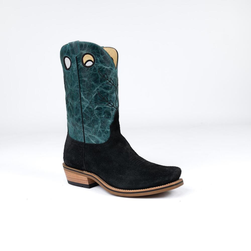 NEW HORSE POWER BOOTS men's horsepower top hand high noon suede boot in black